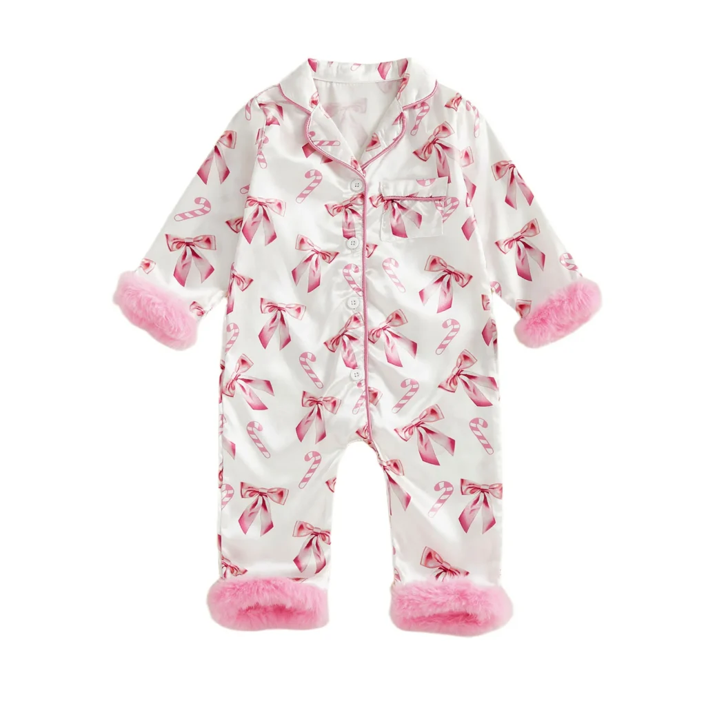 Baby Christmas Pajamas Newborn Girl